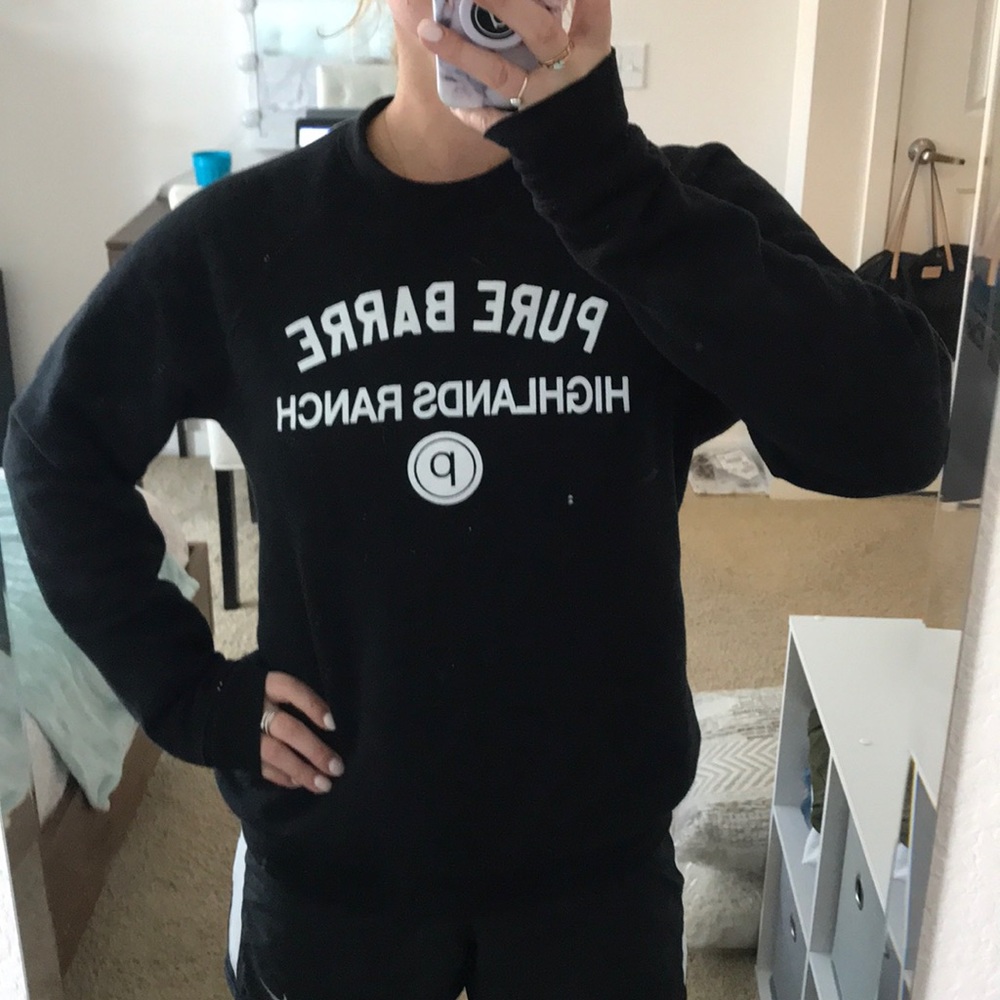 NEW pure barre sweatshirt